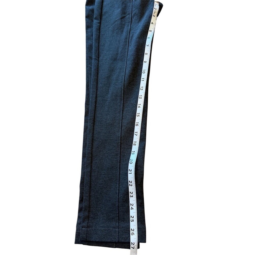Anne Klein Jeans Womens Small Blue Pull On Straight Leg Pants - Picture 5 of 5